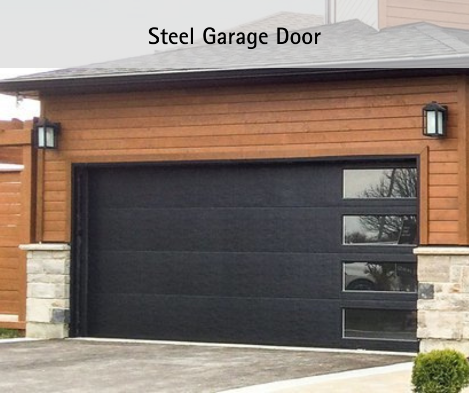 steel garage door
