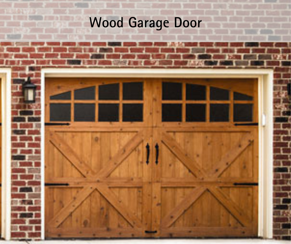 wood garage door