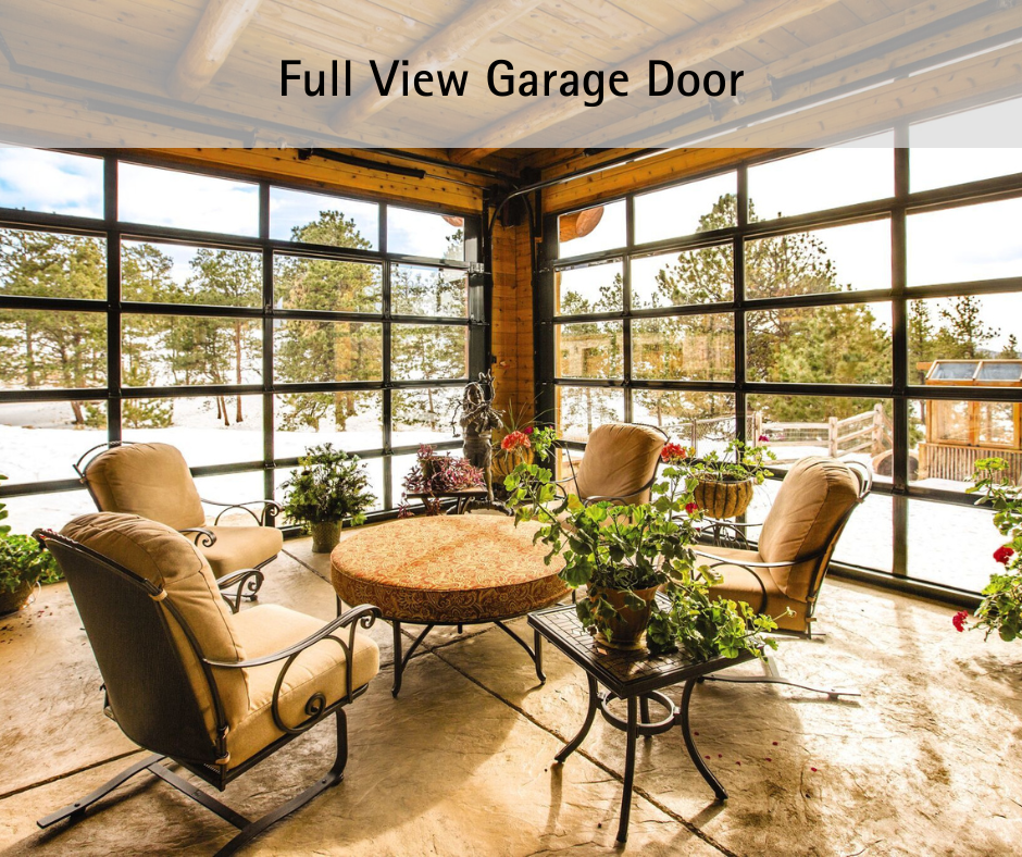 full view garage door